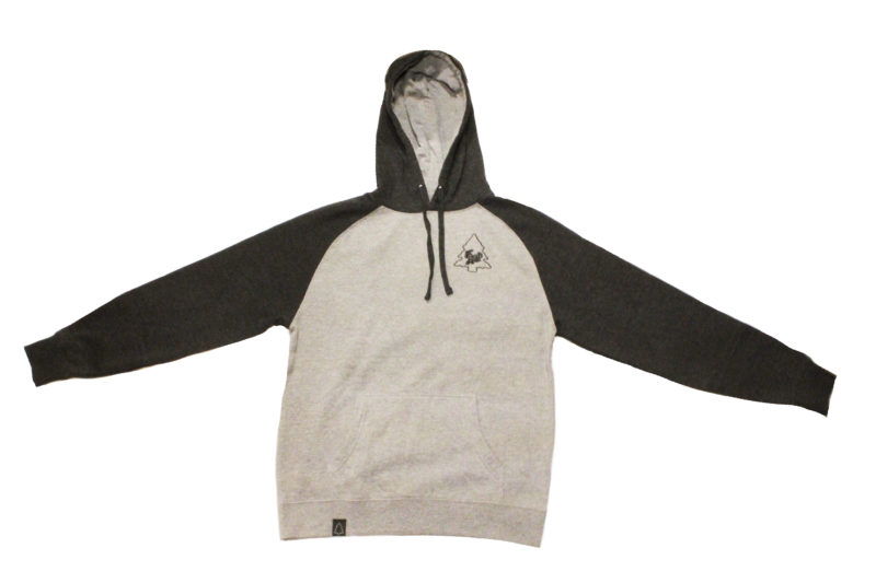 Fresh 2Tone Grey Pullover Hoodie