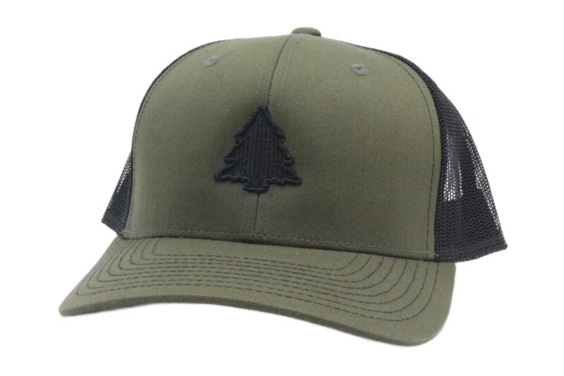 Fresh Olive & Black Trucker Hat