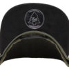 Fresh Green Corduroy & Black Suede Hat - Image 3