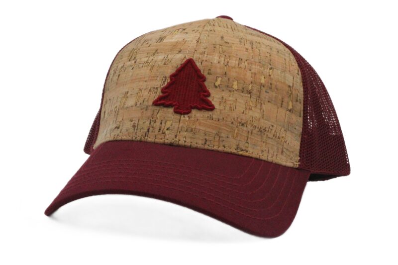 Fresh Burgundy Cork Dad Hat