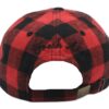 Fresh Red Plaid Dad Hat - Image 2