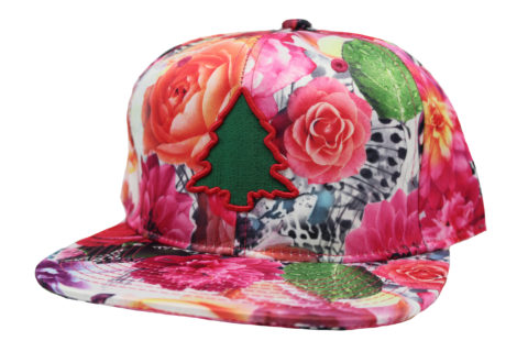 Fresh Pink Monarch Rose Hat