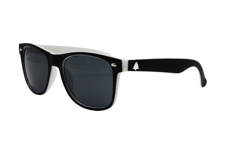 White Rubberized Sunglasses