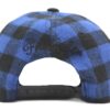 Fresh Blue Plaid Kids Hat - Image 2