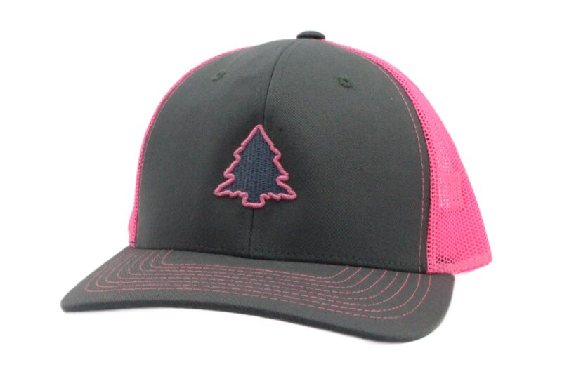 Fresh Grey & Pink Trucker Dad Hat