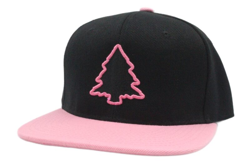 Fresh Black & Rose Pink Player Hat