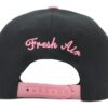 Fresh Black & Rose Pink Player Hat - Image 2