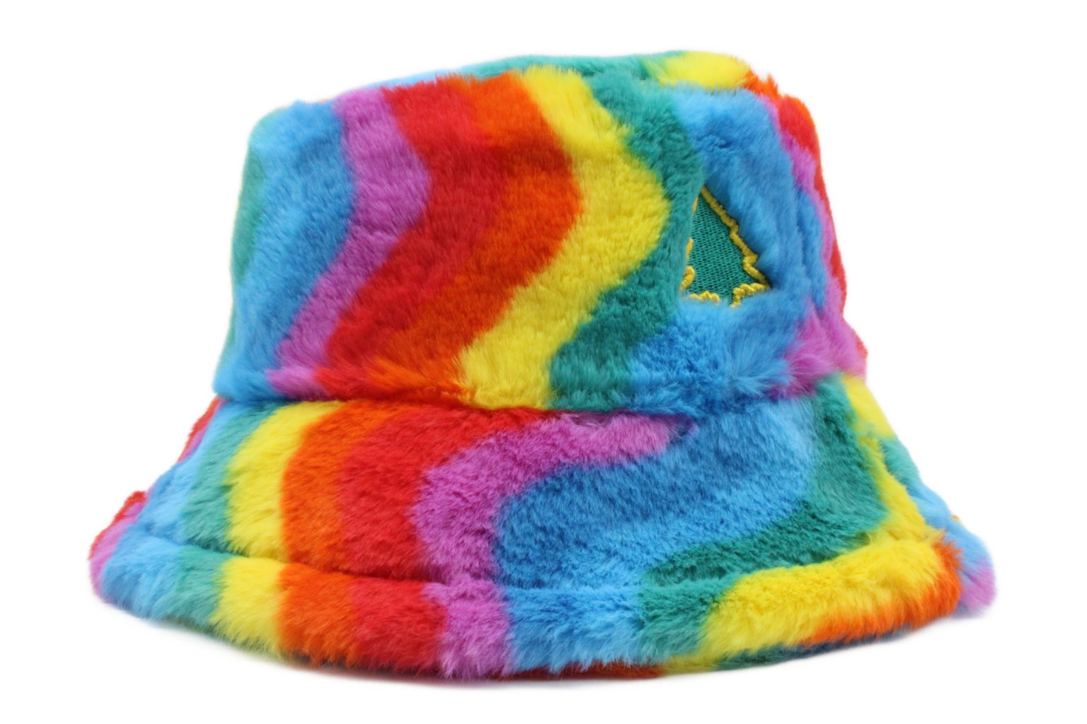 Rainbow Fuzzy Bucket Hat - Fresh Air Clothing | Fresh Air Clothing