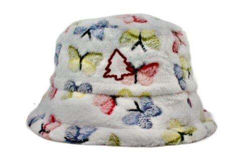 Butterfly Fuzzy Bucket Hat