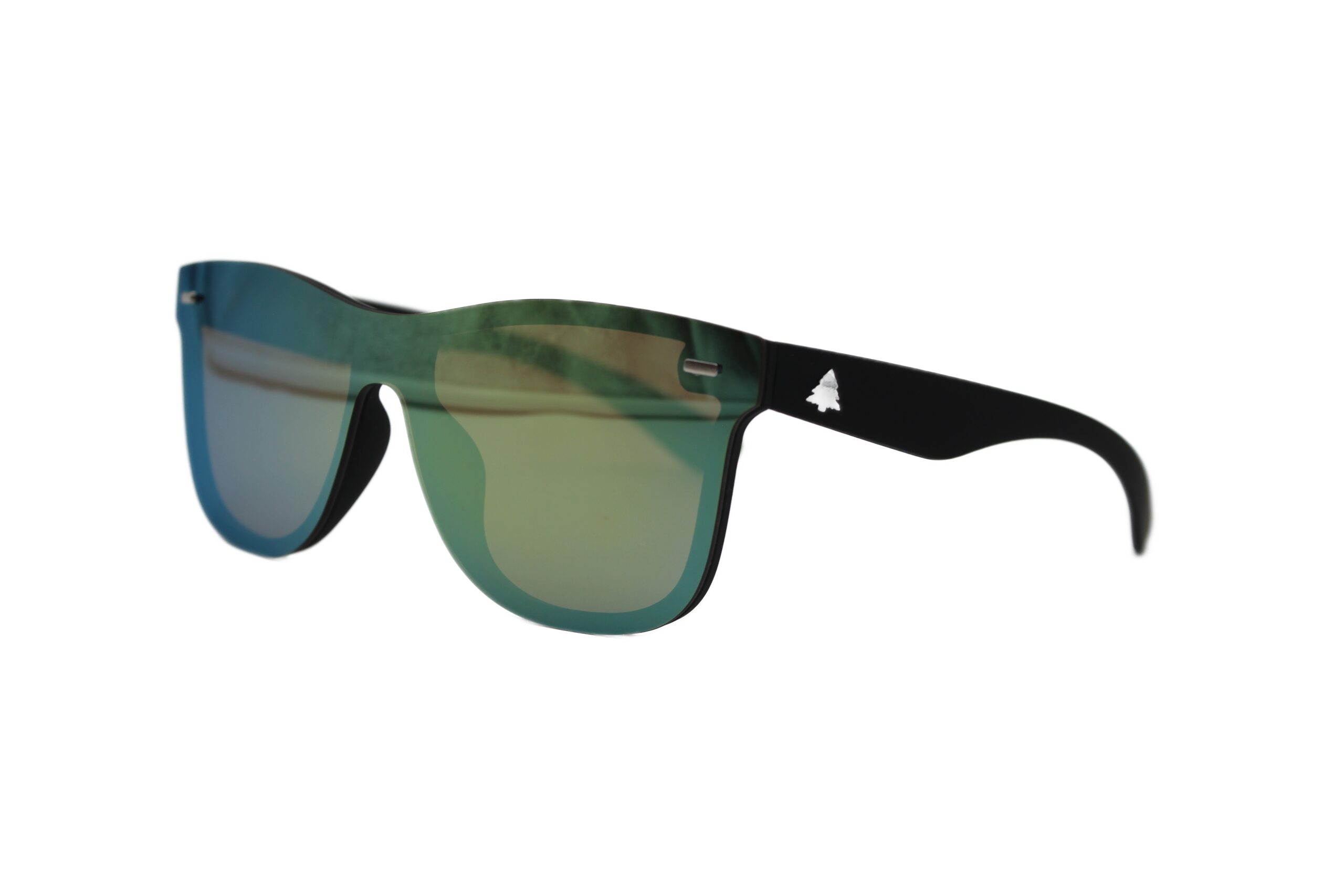 Frameless Iridescent Tint Sunglasses