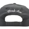 Fresh Black & Silver Captain Hat - Image 2