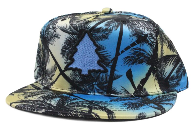 Fresh Blue Palms Hat