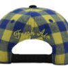 Fresh Blue & Yellow Plaid Kids Hat - Image 2