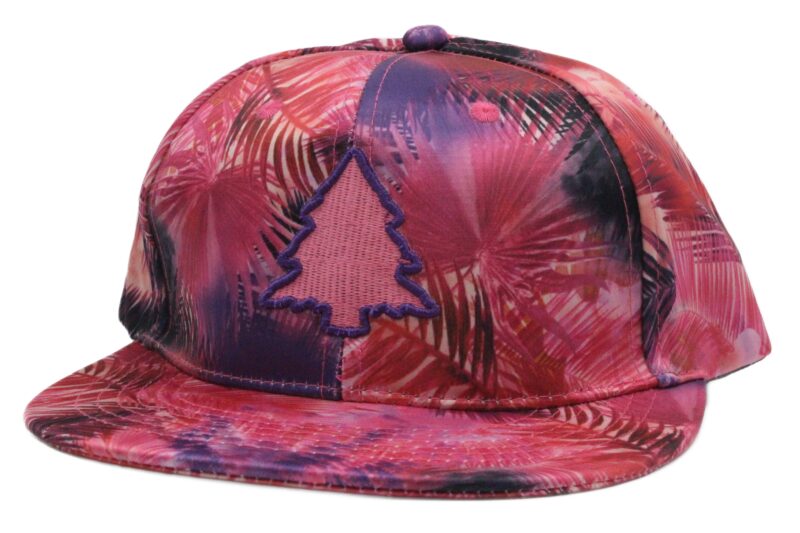 Fresh Pink Palms Hat