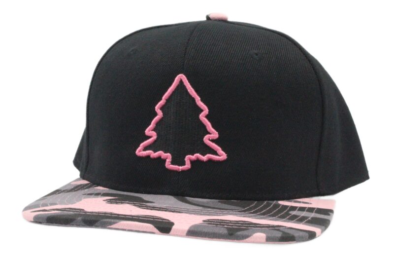 Fresh Black & Pink Camp Hat