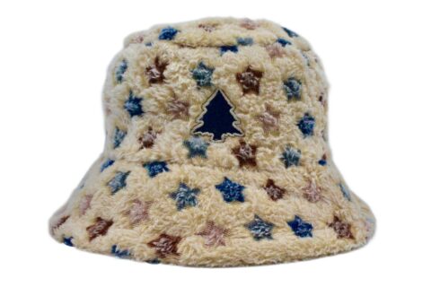 Stars Fuzzy Bucket Hat