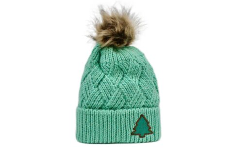 Fresh Teal Plush Beanie